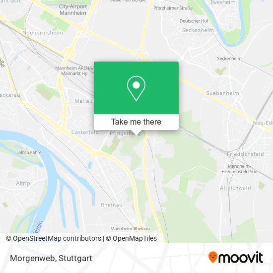 Morgenweb map