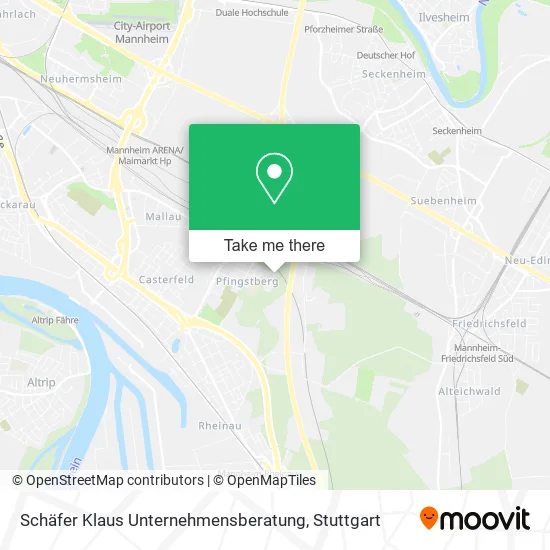 Карта Schäfer Klaus Unternehmensberatung