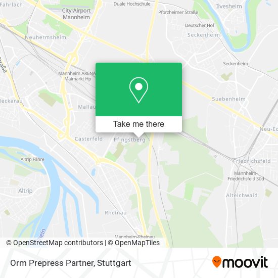 Карта Orm Prepress Partner