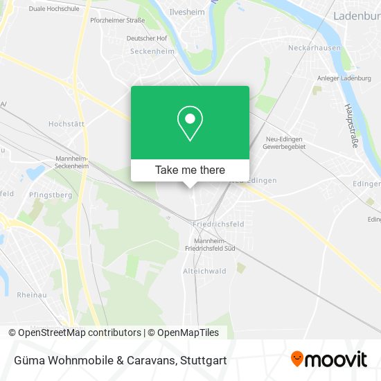 Güma Wohnmobile & Caravans map