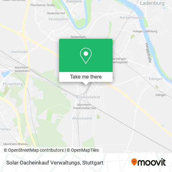 Карта Solar-Dacheinkauf Verwaltungs