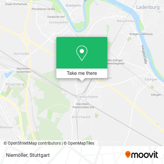 Niemöller map