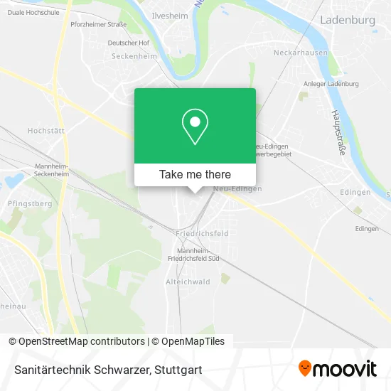 Карта Sanitärtechnik Schwarzer