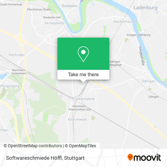 Softwareschmiede Höffl map