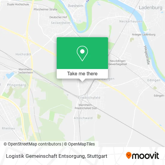 Карта Logistik Gemeinschaft Entsorgung