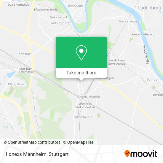 Ilonexs Mannheim map