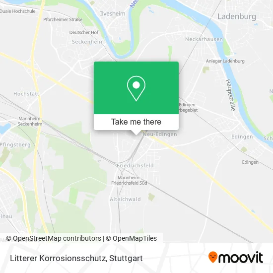 Карта Litterer Korrosionsschutz