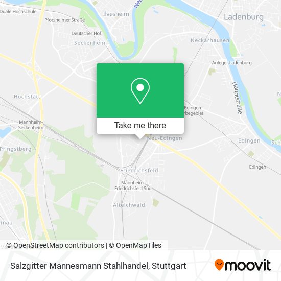 Salzgitter Mannesmann Stahlhandel map