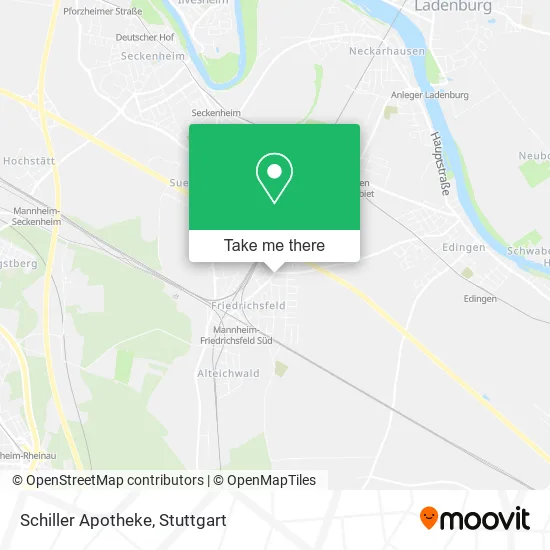 Карта Schiller Apotheke
