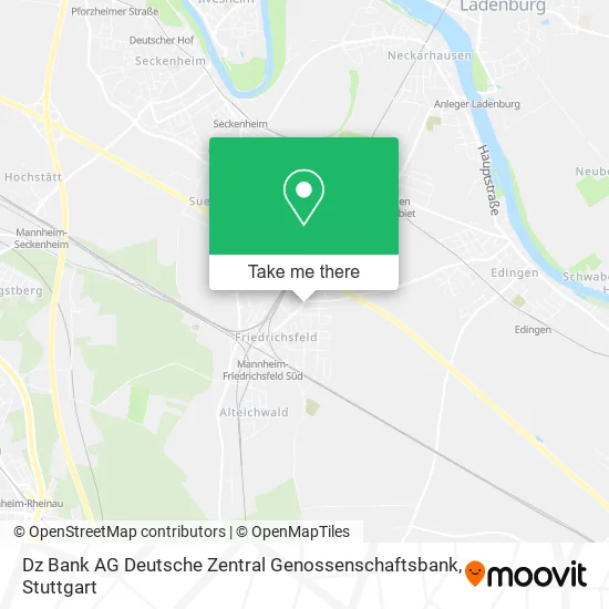 Карта Dz Bank AG Deutsche Zentral Genossenschaftsbank