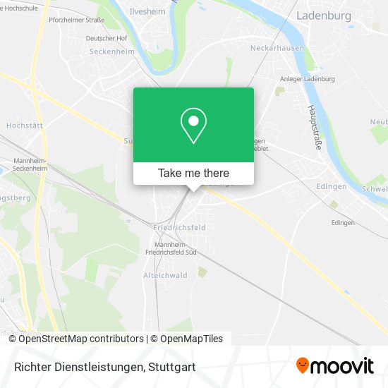 Richter Dienstleistungen map