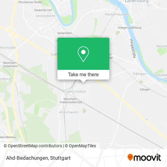 Карта Ahd-Bedachungen