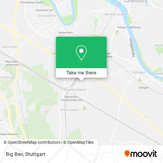 Карта Big Ben