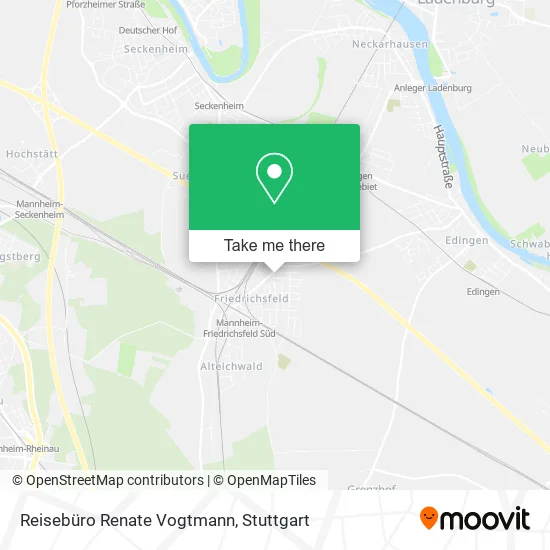 Карта Reisebüro Renate Vogtmann