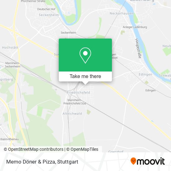 Карта Memo Döner & Pizza