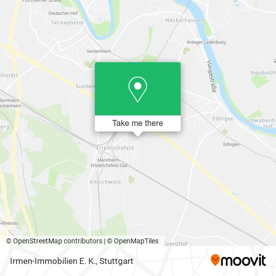 Карта Irmen-Immobilien E. K.