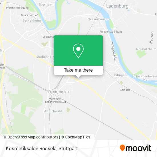Карта Kosmetiksalon Rossela