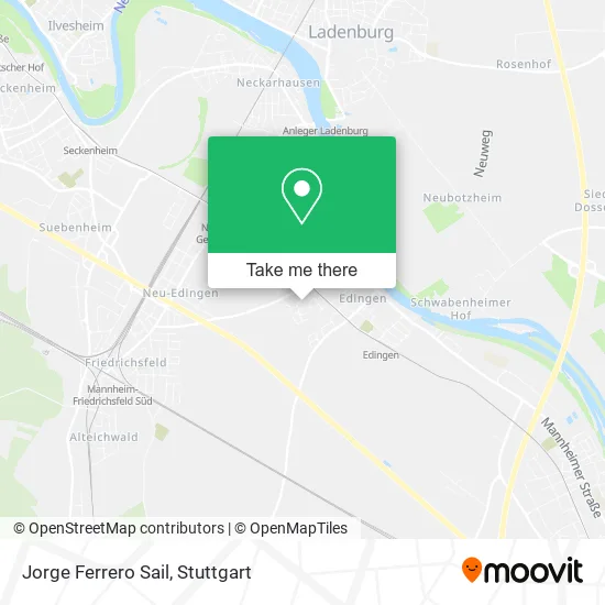 Карта Jorge Ferrero Sail