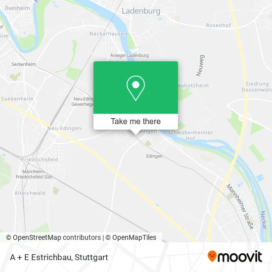 Карта A + E Estrichbau