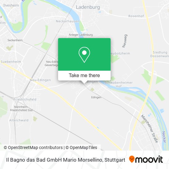 Карта Il Bagno das Bad GmbH Mario Morsellino