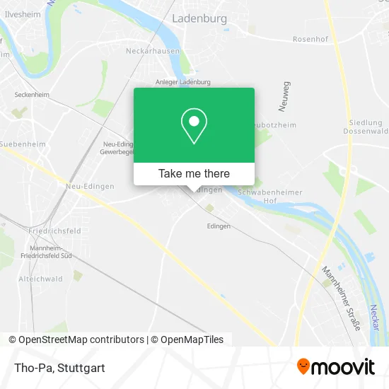 Карта Tho-Pa