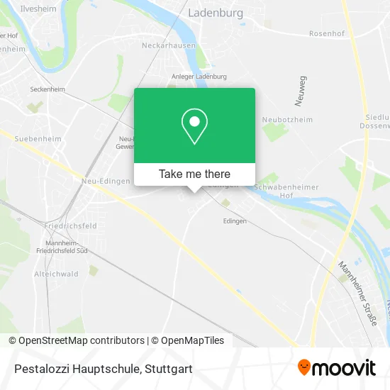 Карта Pestalozzi Hauptschule