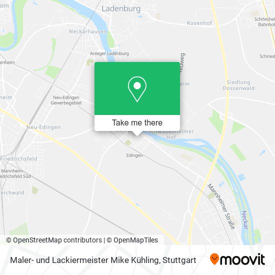 Maler- und Lackiermeister Mike Kühling map