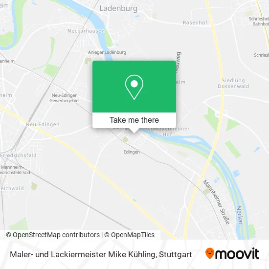 Карта Maler- und Lackiermeister Mike Kühling