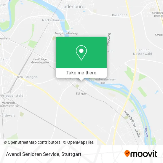 Карта Avendi Senioren Service