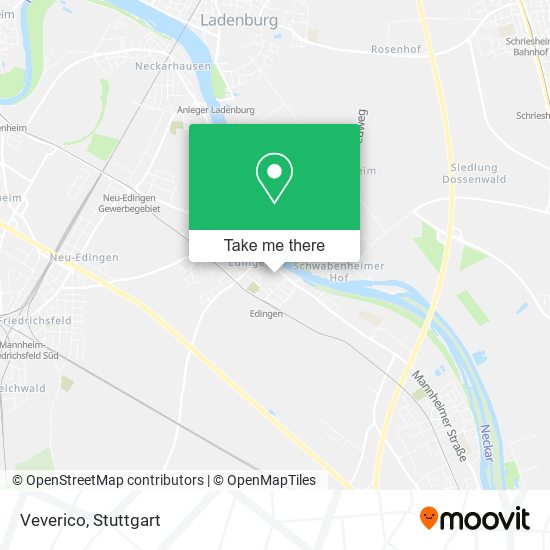 Карта Veverico