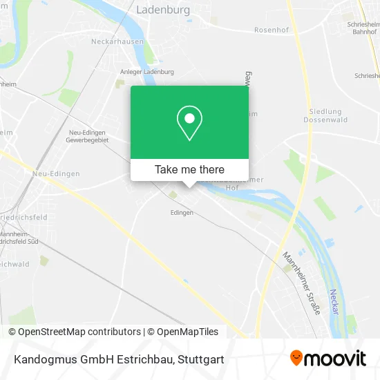 Карта Kandogmus GmbH Estrichbau