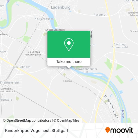 Карта Kinderkrippe Vogelnest