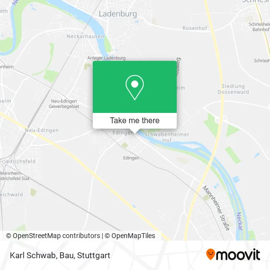 Карта Karl Schwab, Bau