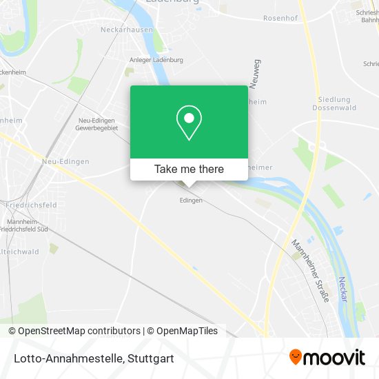 Lotto-Annahmestelle map