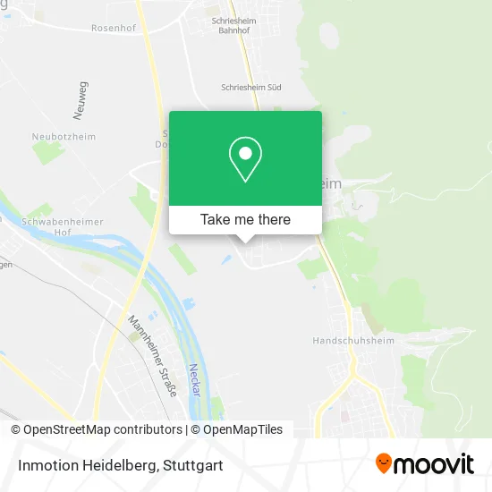 Карта Inmotion Heidelberg