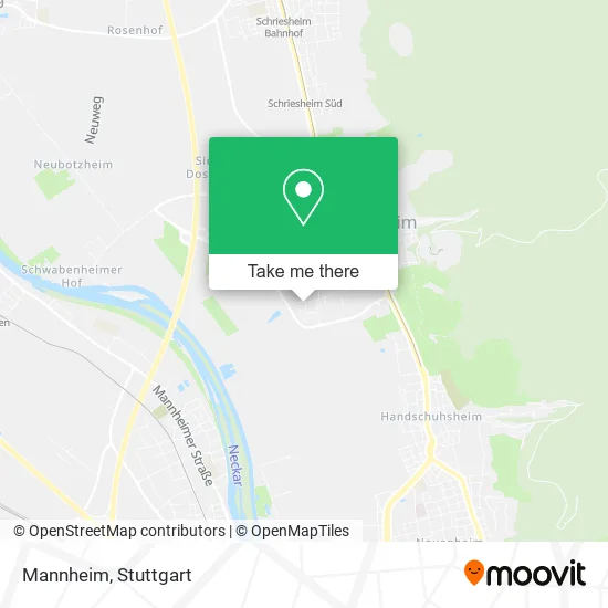 Карта Mannheim