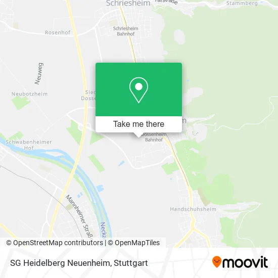 Карта SG Heidelberg Neuenheim