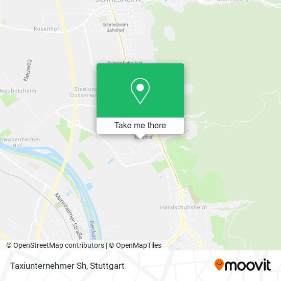 Taxiunternehmer Sh map