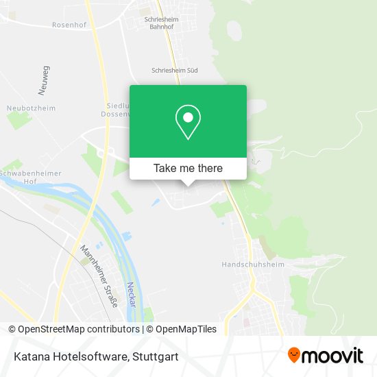 Katana Hotelsoftware map