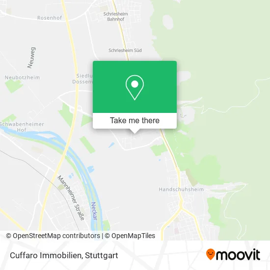 Карта Cuffaro Immobilien
