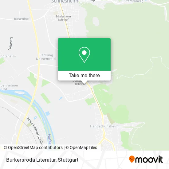 Карта Burkersroda Literatur