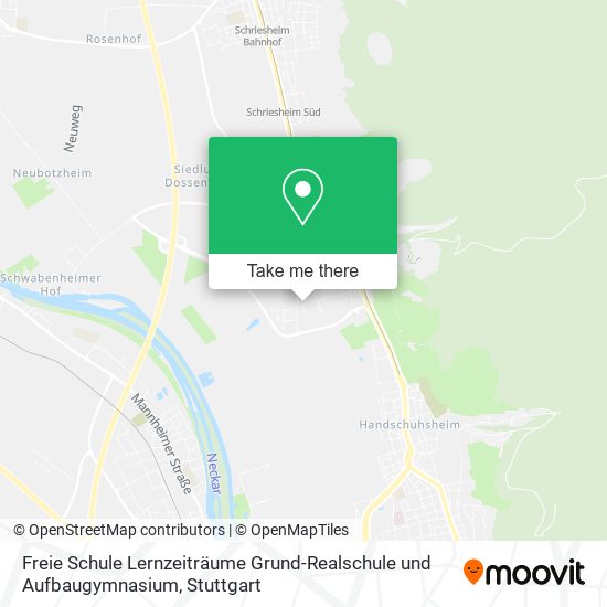 Freie Schule Lernzeiträume Grund-Realschule und Aufbaugymnasium map