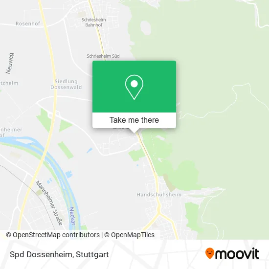 Карта Spd Dossenheim
