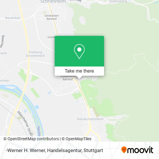 -Werner H. Werner, Handelsagentur map