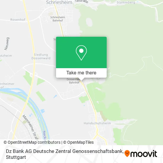 Карта Dz Bank AG Deutsche Zentral Genossenschaftsbank