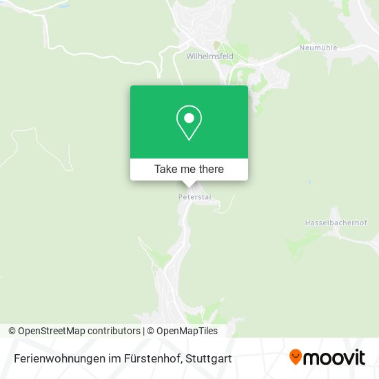 Карта Ferienwohnungen im Fürstenhof