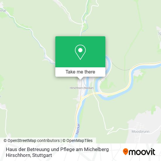 Haus der Betreuung und Pflege am Michelberg Hirschhorn map