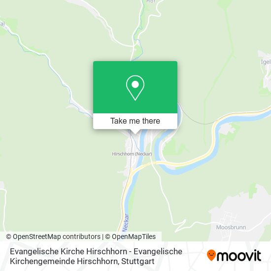 Evangelische Kirche Hirschhorn - Evangelische Kirchengemeinde Hirschhorn map