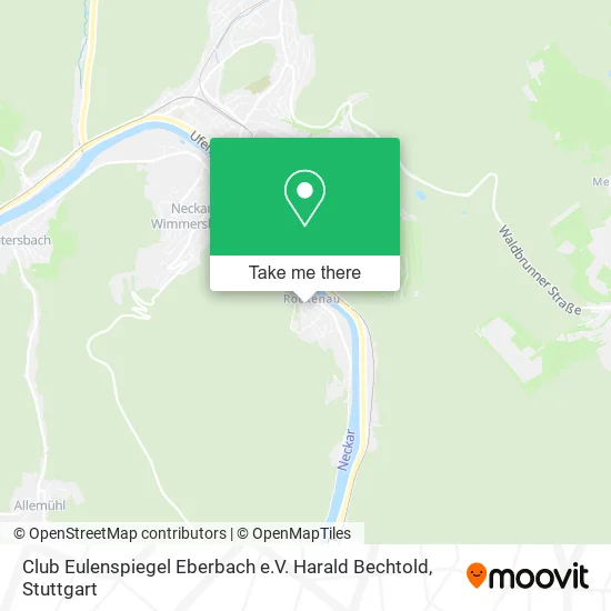 Карта Club Eulenspiegel Eberbach e.V. Harald Bechtold