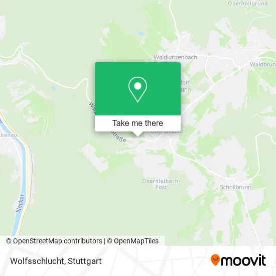 Карта Wolfsschlucht